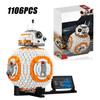 1106Pcs Intelligent Robot Building Blocks Set Creative Assembly Model Educational Toy Collectible Gift For Children