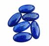 Natürliche Lapislazuli Edelstein Cabochons - Tiefblaue Polierte Ovale Cabochons