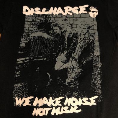 Discharge Music For Lovers Black T-Shirt Cotton Full Size YY189 Unisex T-Shirt