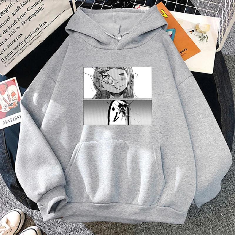 Good Night Punpun Hoodie for Men with Harajuku Pattern Kawaii Anime Hoodie Oyasumi Punpun Cartoon Hoodie