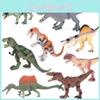 Velociraptor Model Dinosaur With Plastic Construction For Kids Learning Play And