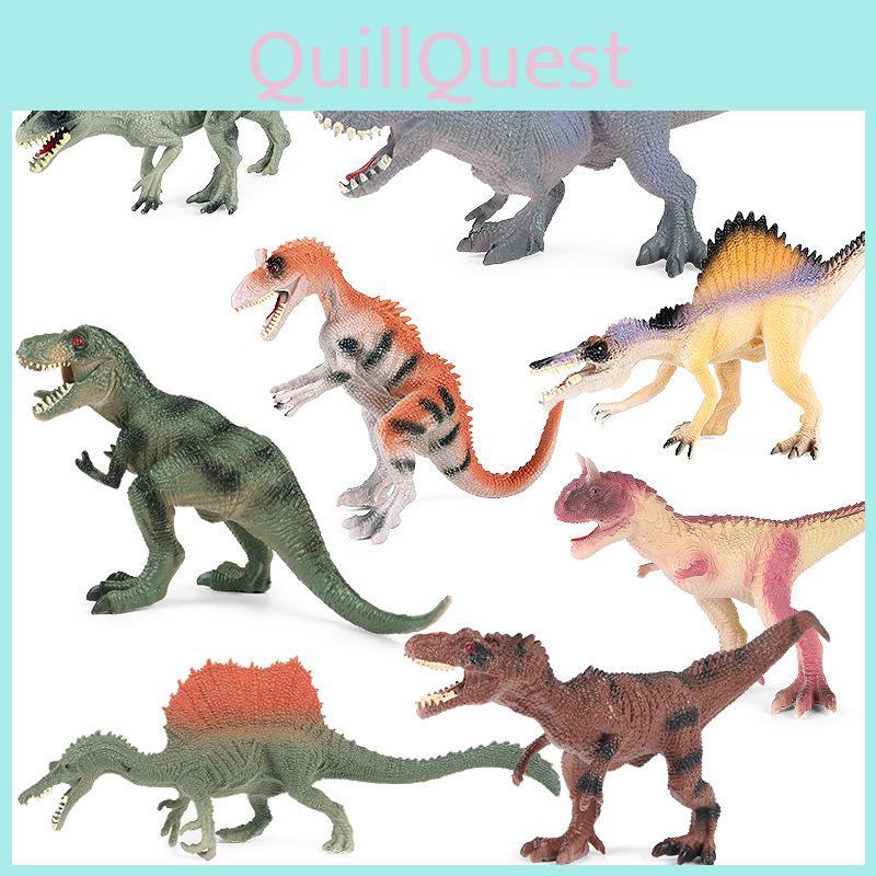 Velociraptor Model Dinosaur With Plastic Construction For Kids Learning Play And