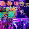 50W UV Black Light Bar Upgraded 96 LED Blacklight Wall Washer Light 395-405nm LED Blacklights Bar for Glow Party Halloween Decor