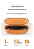 M02 Ultra Smart Glasses with HD 800W Pixel Camera and AI Translation, with Charging Case In Black