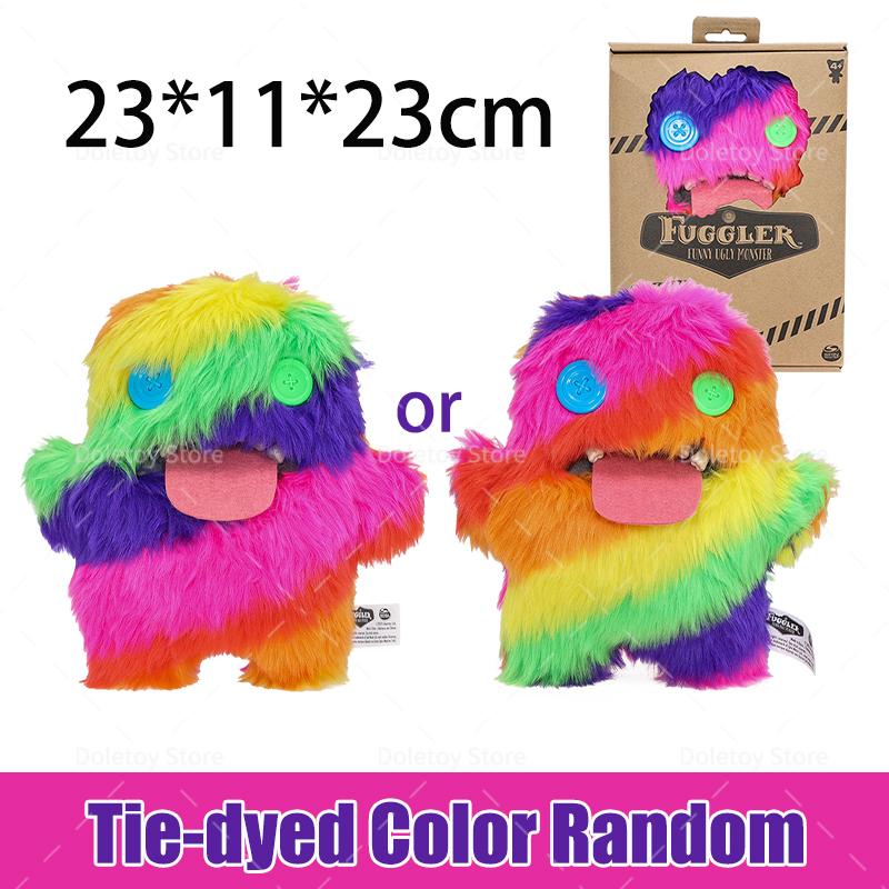 New Original Fuggler Funny Ugly Monster Plush Wide Eyed Weirdo Sasquoosh Munch Toys Collectors Edition Laboratory Monster Toy