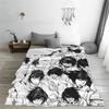 Lawliet Collage Blanket Anime Fleece Throw Blankets Bedroom Sofa Decoration Soft Warm Bedspreads