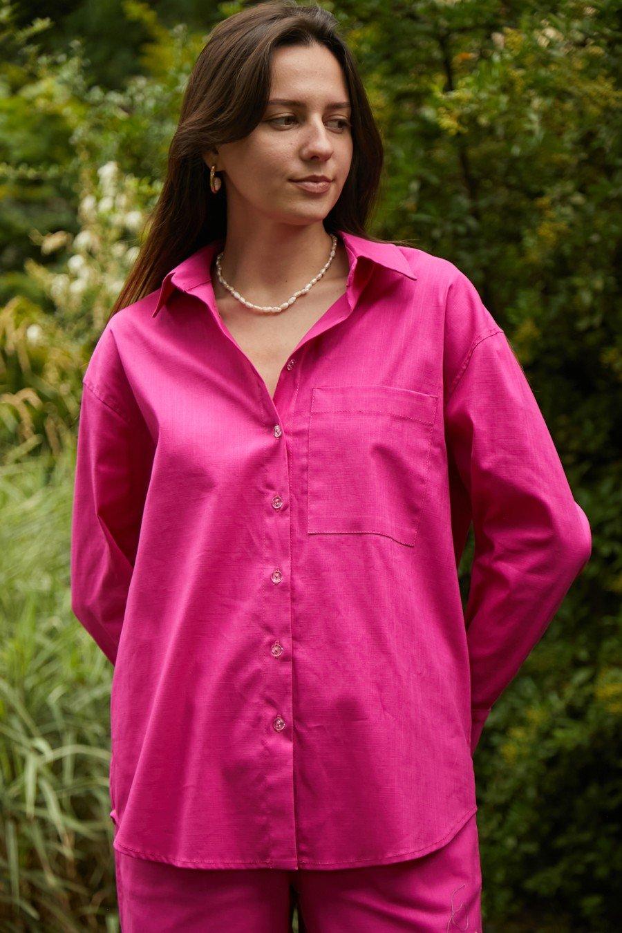 

Сорочка Forly (96021) 48/50(XL/XXL) рожевий