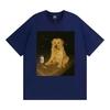 Funny Introverted Dog Mom Meme Graphic TShirt Unisex Casual 100 Cotton Short Sleeve Vintage Street Style Women And Men TShirt