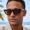 Women's sunglasses - unisex fashion half-moon cat eye sunglasses