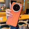 Luxury Cross Texture Leather Design Case For VIVO X300 Ultra X300s X300 Pro X200s X200 Pro Mini Slim Red Camera Ring Cover