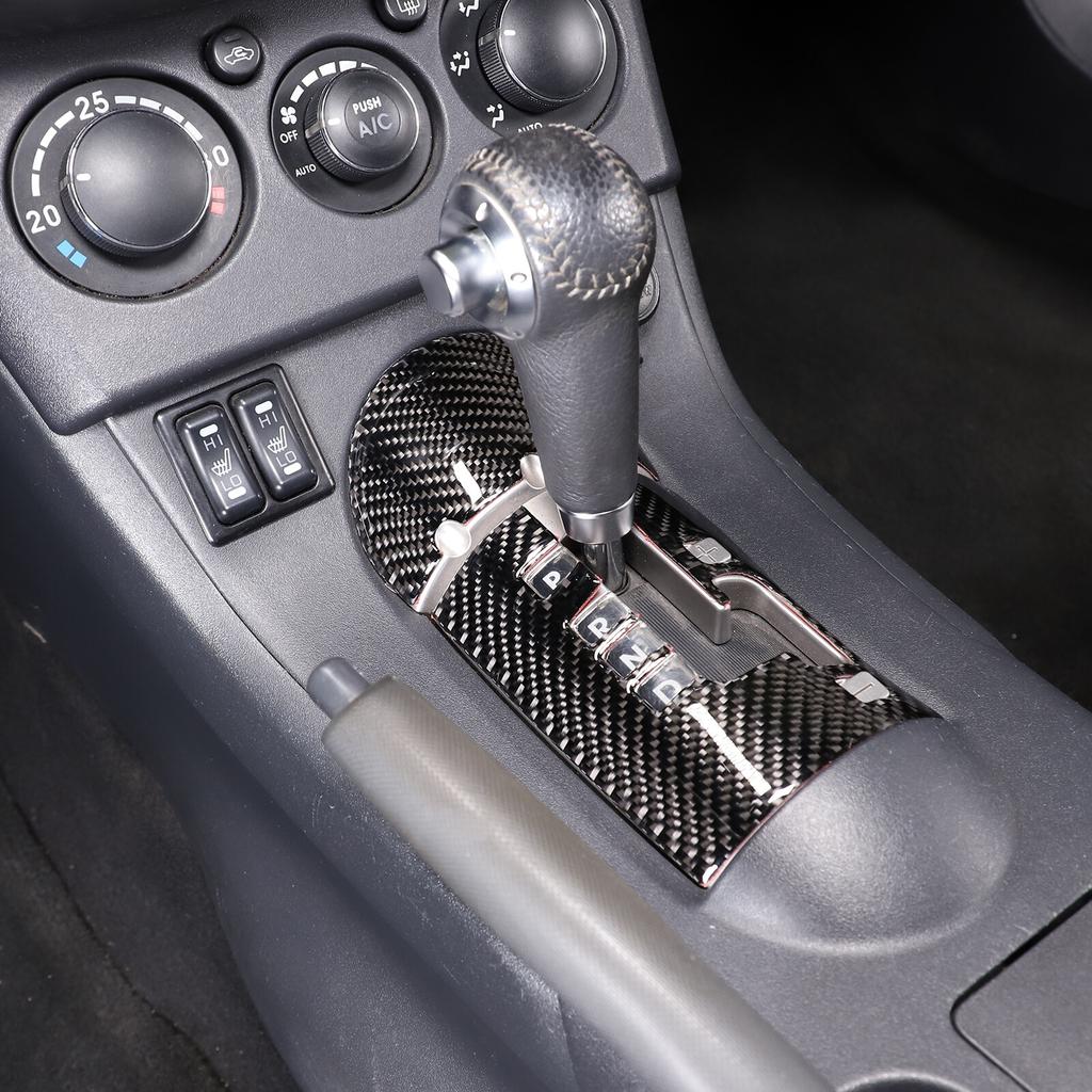 Carbon Fiber Center Control Shift Bottom Trim Panel For Mitsubishi ECLIPSE 06-11