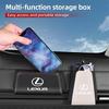 Car Interior Seat Seam Organizer Door Storage Box Phone Card Bag For Lexus UX250h RX450h CT200h RX400h NX300h RX300 RX350