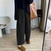 Women's High Waist Drawstring Balloon Pants Loose Casual Ankle Length Trousers