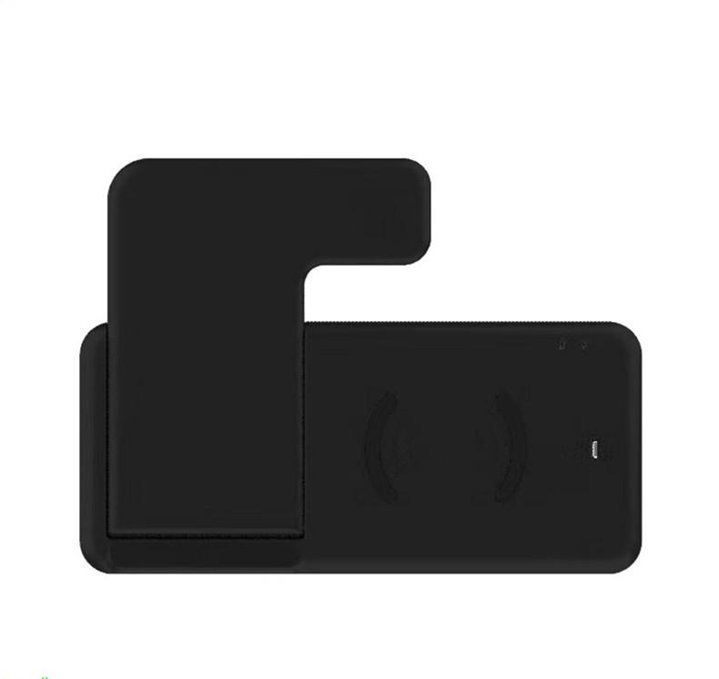Foldable 3-in-1 Wireless Charging Stand for Phone, Watch & Earbuds