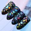 New 4Box/set Manicure Diamond Jewelry Sparkle Glitter Nail Laser Phototherapy Nail Accessories  Pieces DIY