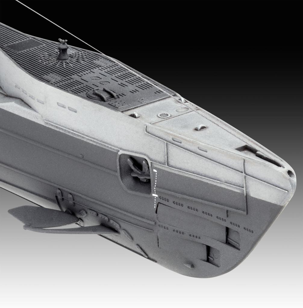 Revell German Submarine Type IX Plastic Model Assembly Kit 05167 1/144 C/40