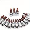 6pcs 1/4 Inch S2 Drive Hex Bit Sockets Set H3 H4 H5 H6 H7 H8 Metric Screwdriver Bit Sockets Hand Tools Socket Joint Hexagonal