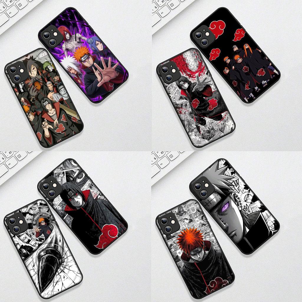 Pain Akatsuki Narutos Itachi Uchiha Phone Cover for Samsung Galaxy S22 S21 S20 Fe Ultra S9 Plus + A13 A22 M21 M31 M55 M15 Case