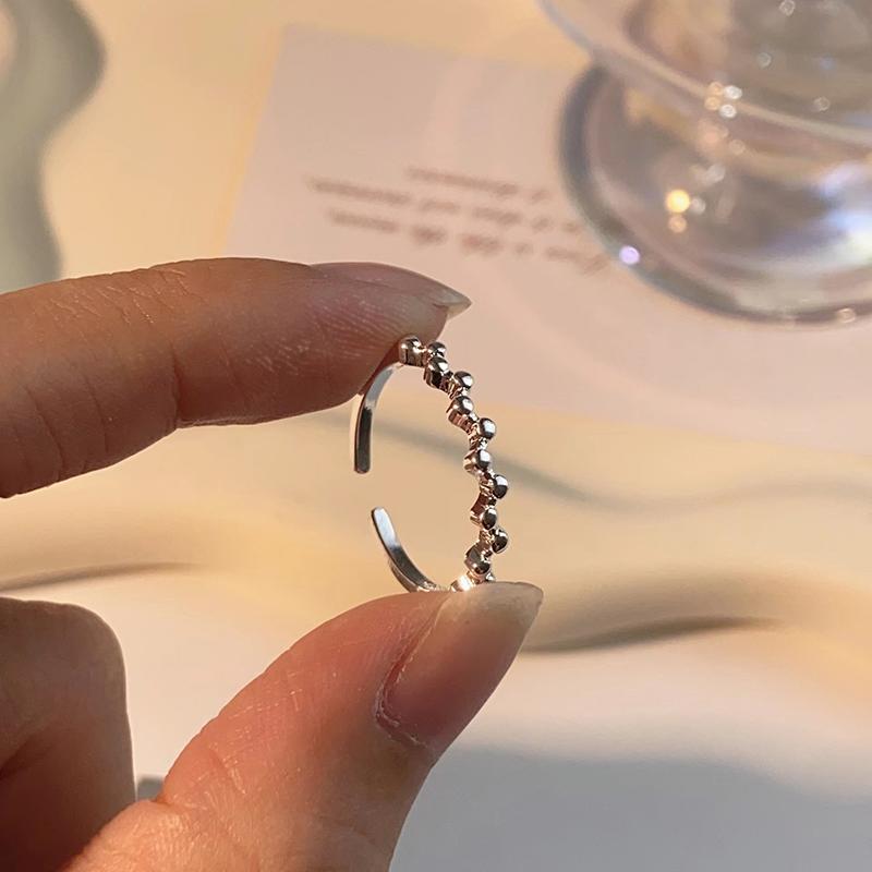 

ANENJERY Цирконий гладкое геометрическое сращивание круглая бабочка кольцо для женщин модные универсальные изысканные вечерние украшения подарки белый