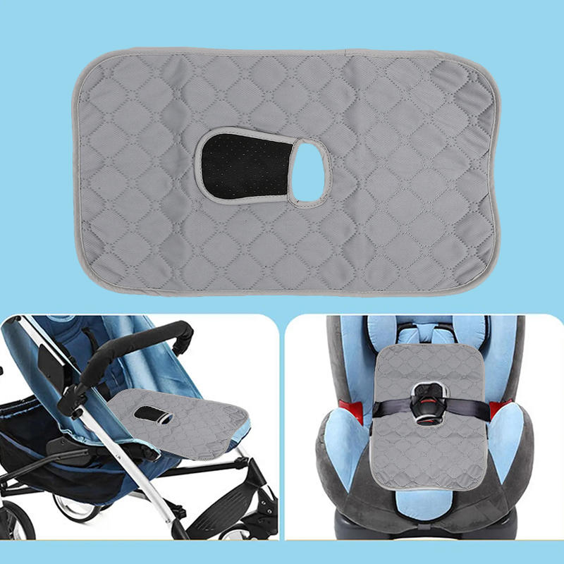 Kindersitzkissen mit Wasseraufnahme und Schmutzabweisung Baby-Kinderwagen-Sitzkissen Essstuhl-Kissen Urin-Isolierunterlage
