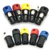 3Pin Male Female Wire Connector 3Pin Microphone Plug Terminal Connector for Microphone Live Sound Recording Accessories