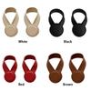 Magnetic Towel PU Circular Towel Portable Hat Backpack Clip Hanging Black Durable and Saving Kitchen and Bathroom