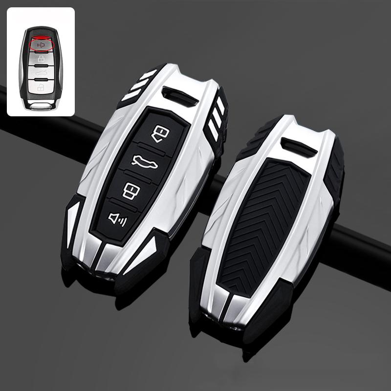 Alloy Key Case for Haval F7x H6 2023 Accessories Car Key Cover Keychain for Haval Jolion Joico Jollein F7 H6 Jolyon F7H Dargo