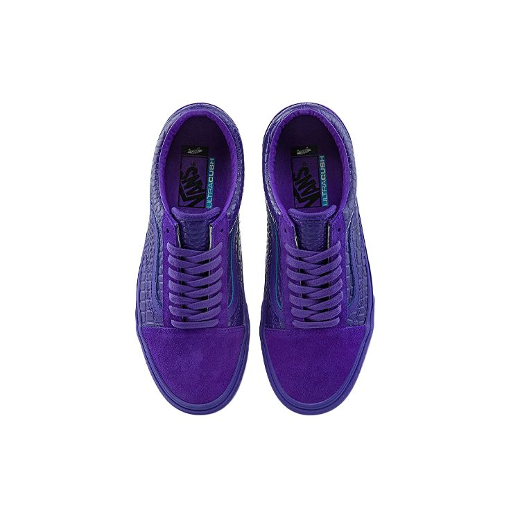 Vans Old Skool VLT LX Croc Skin - Deep Blue Unisex Sneakers VN0A4BVF2TP