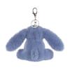 Apricot Lamb Navy Blue Bunny Cute Soft Keychain Plush Perfect for Boys and Fits Kids Backpacks and 11cm Toy, Girls, Purses,