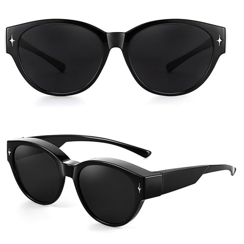 FEISEDY TAC Large UV400 for Men and B1409 Over-the-Eye Sunglasses, Polarized, Lenses, Ultra-Lightweight Frame, Sizes, Protection, Women,