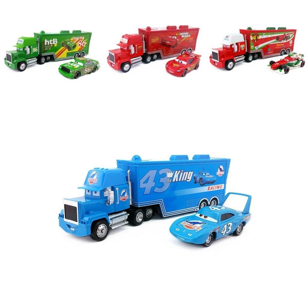 Pixar Cars Sechseckiges Schloss Zelt Kinder Spielzeug Set Mit Mack Lightning Mcqueen King Jackson Storm Rennwagen