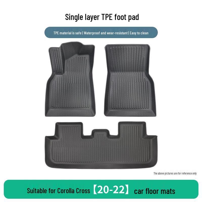 Durable TPE Floor Mats for 2020-2022 Toyota Fenglanda Left-Hand Drive Models