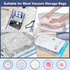 USB Type-C Charging Cordless Electric Pump for Vacuum Storage Bags, 1500mAH Vacuum Pump for Storage Bags, Portable Vacuum Travel Bag