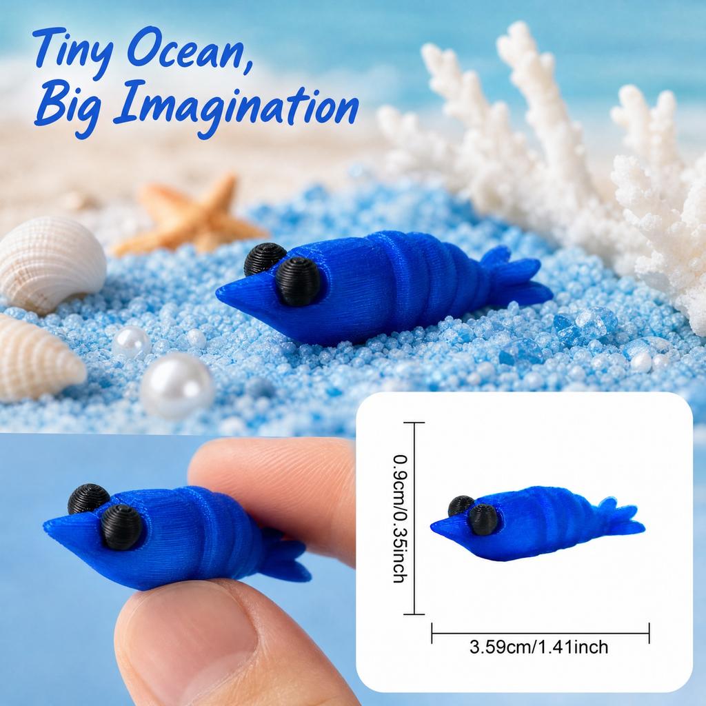 3D Printed Articulated Figurine - Creative Animal Desk Decor