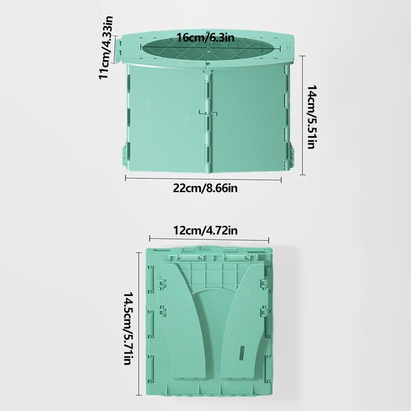 Orinal portátil para bebé, asiento de inodoro para coche, viajes al aire libre, camping, asiento de entrenamiento para niños y adultos, orinal plegable para niños.