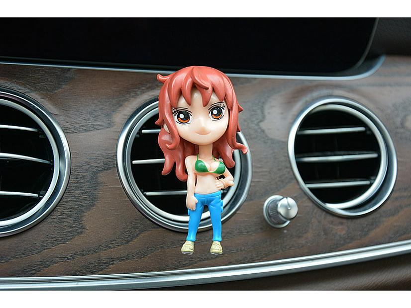 One Piece Luffy Car Dashboard Figure Air Vent Perfume Gift Box