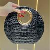 Fashion Alligator Women Handbag Clutch Crocodile Pattern Party Evening Bags for Women Elegant Chains Shoulder Crossbody Bag
