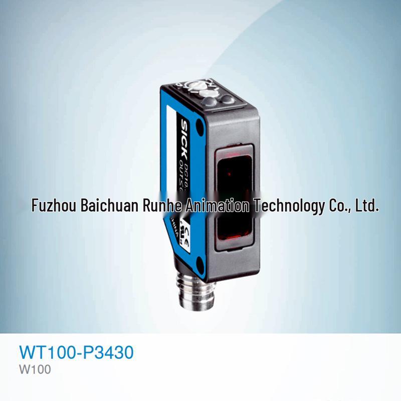 SICK WT100-P3430 Red Light Sensor for Small Object Detection Sensor WT100-P3430