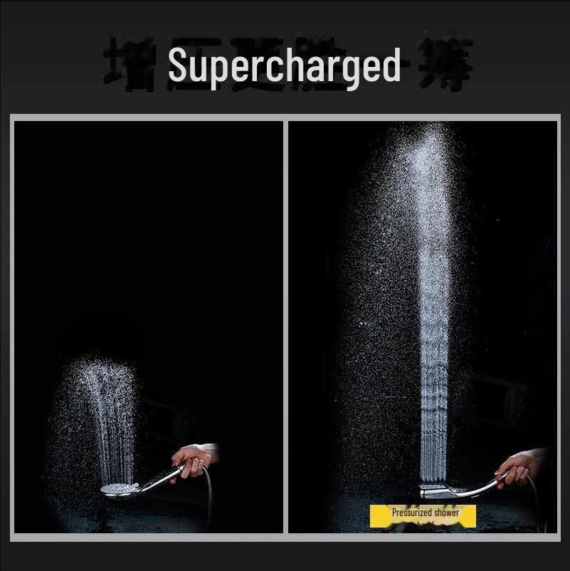 300otvorová vodotěsná čtvercová ruční tlaková sprchová hlavice