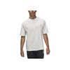 Jordan Wordmark Series Solid Color Crew Neck Casual Short Sleeve T-Shirt Men Tops White FJ1970-133