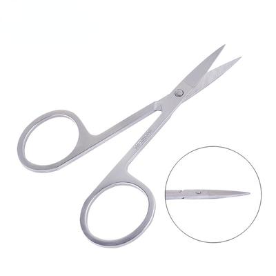 Nagelhautschere Cutter Nipper Makeup Augenbrauen Edelstahl Gebogener Kopf Dead Skin Remover Maniküre Werkzeuge