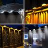 LED Solar Light, Waterproof Outdoor Garden Decoration Wall Light Suitable for Fence Garden Landscape Wall Walkway