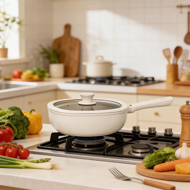Velosan Titanium Ceramic Non-stick Square Frying Pan