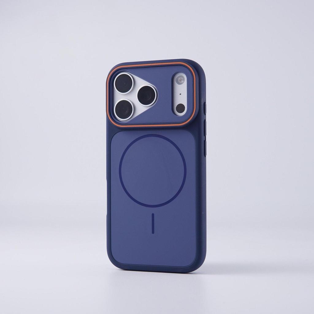iPhone 17 Pro Max Dual-Color Magnetic Skin-Feel Case: Anti-Drop Protective & Personalized