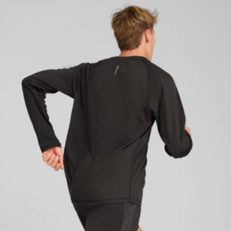 PuMa 527242 01 Men S Running Long Foot Run Velocity Long Sleeve Poly M Run Velocity Long Sleeve