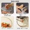 1.5L Glass Pot with Lid and Handle, Perfect for Milk, Breakfast, Ramen, and Simmering. Multi-Purpose Glass Pot, Soup Pot, Deep Pot, Small Pot, Heat-Re