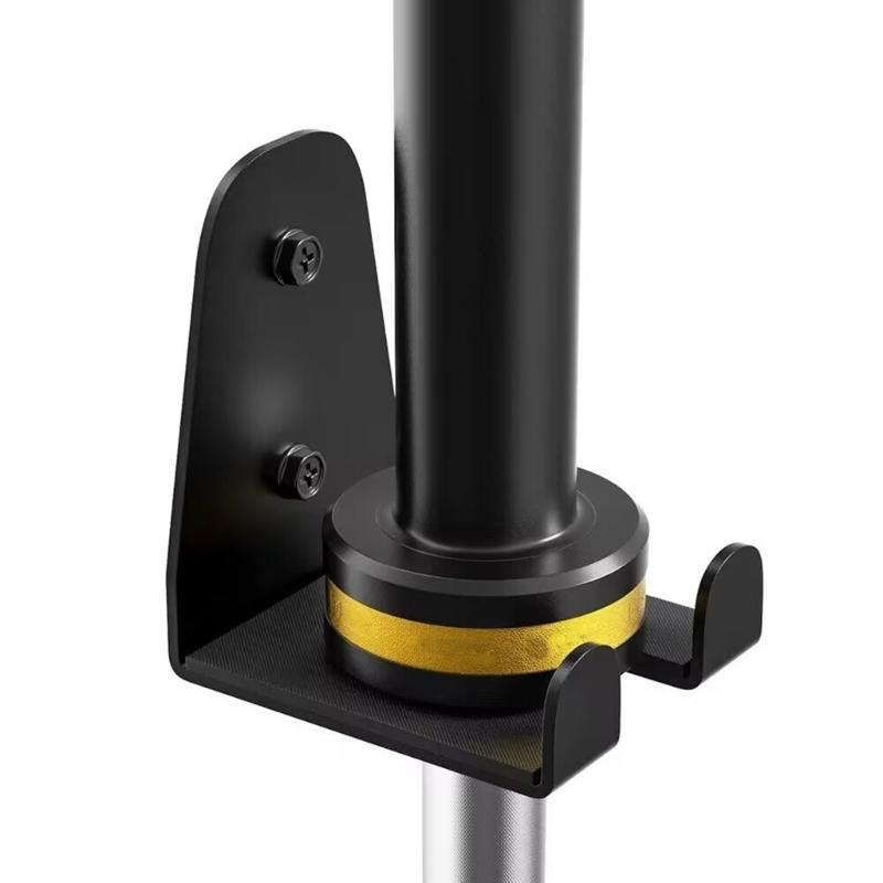 Space Saving Wall Mount Barbells Holder For Weight Plates Exercise Equipment Organizer Heavy Type Alloys