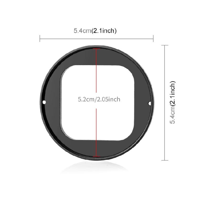 Adapter Montażowy Filtra 52mm do Kamery Akcji Akcesoria Ochronne Łatwy Montaż
