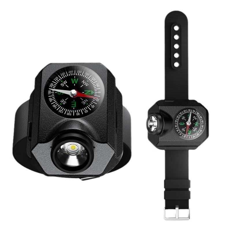 TERBLY Outdoor XPG LED Polslamp & Kompas Horloge