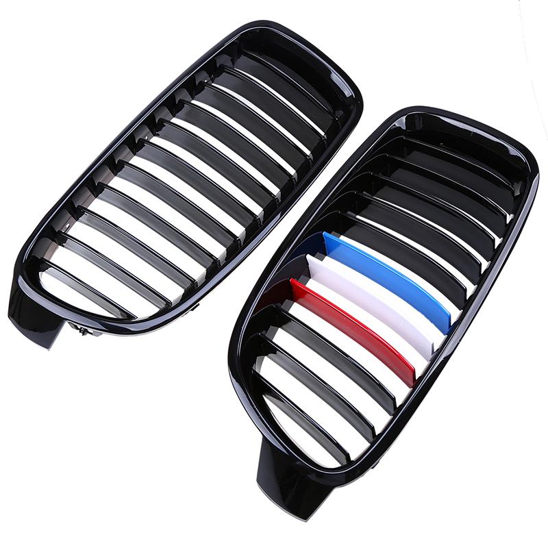 Car Front Bumper Center Grilles Racing Grille for BMW 3-Series F30 Sedan F31 Touring 2012 2013 2014 2015 2016 2017 Auto Exterior